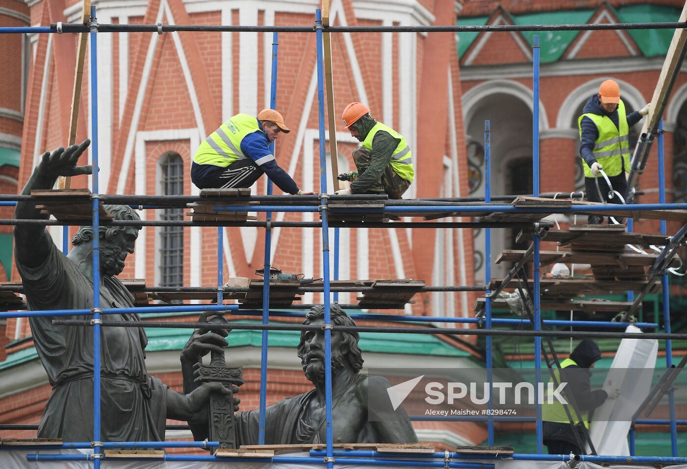 Russia Monument Restoration