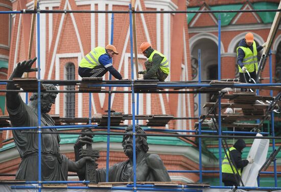 Russia Monument Restoration