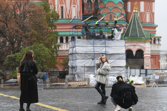 Russia Monument Restoration