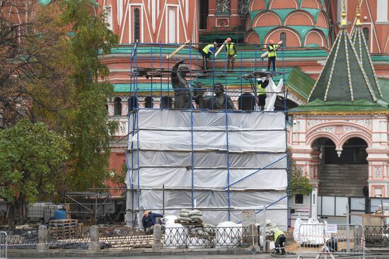 Russia Monument Restoration