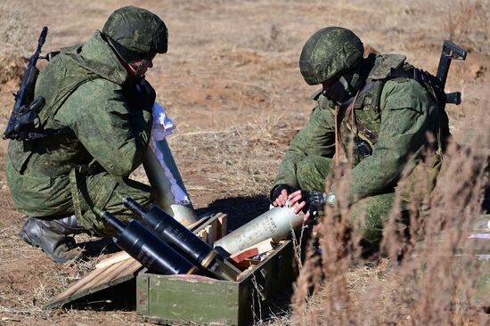 Russia Partial Mobilisation Training