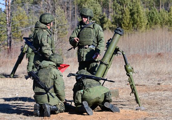 Russia Partial Mobilisation Training