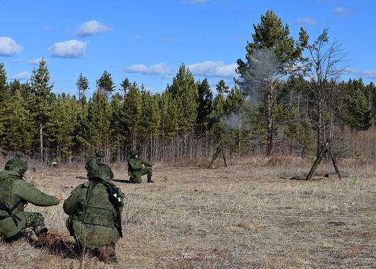 Russia Partial Mobilisation Training