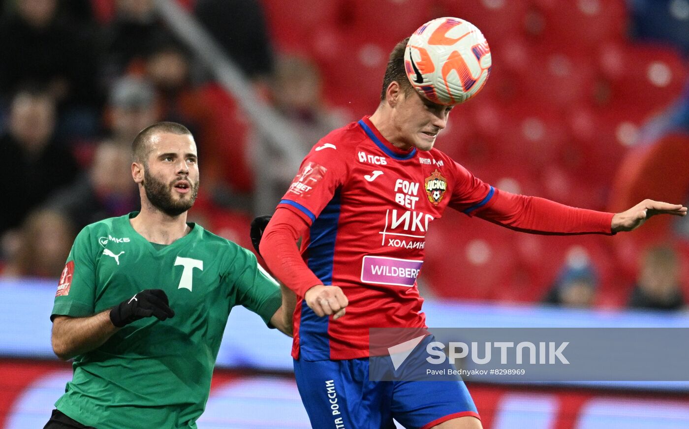 Russia Soccer Cup CSKA - Torpedo