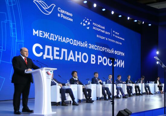 Russia Mishustin Export Forum