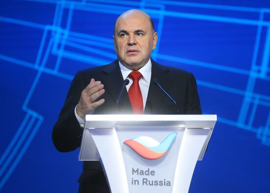 Russia Mishustin Export Forum