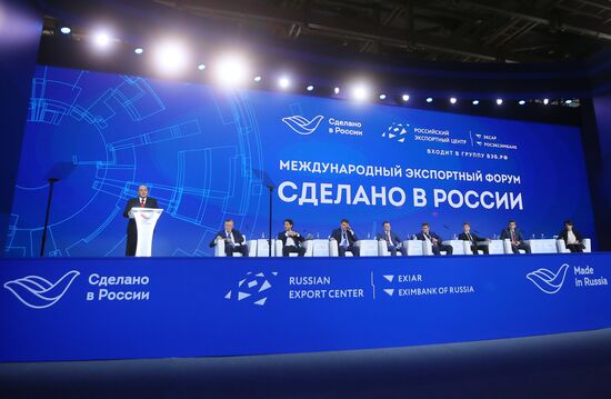 Russia Mishustin Export Forum