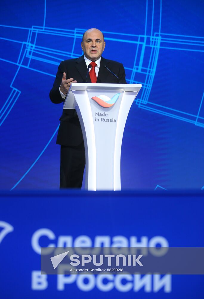 Russia Mishustin Export Forum