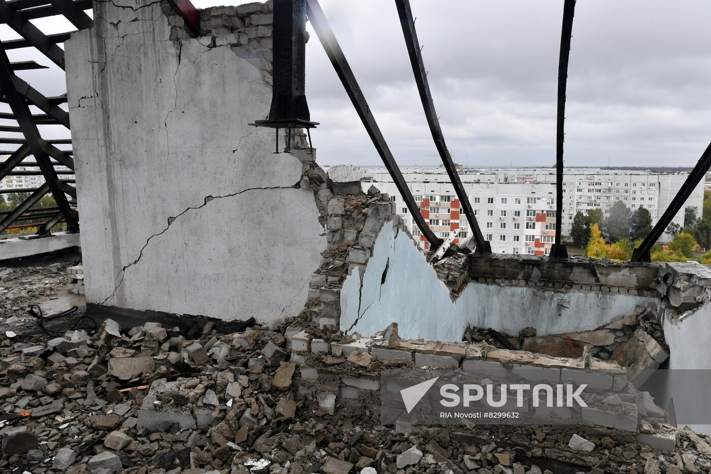 Russia Ukraine Military Operation Shelling