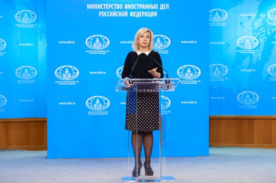 Russia Zakharova Briefing
