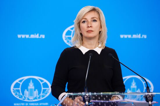 Russia Zakharova Briefing