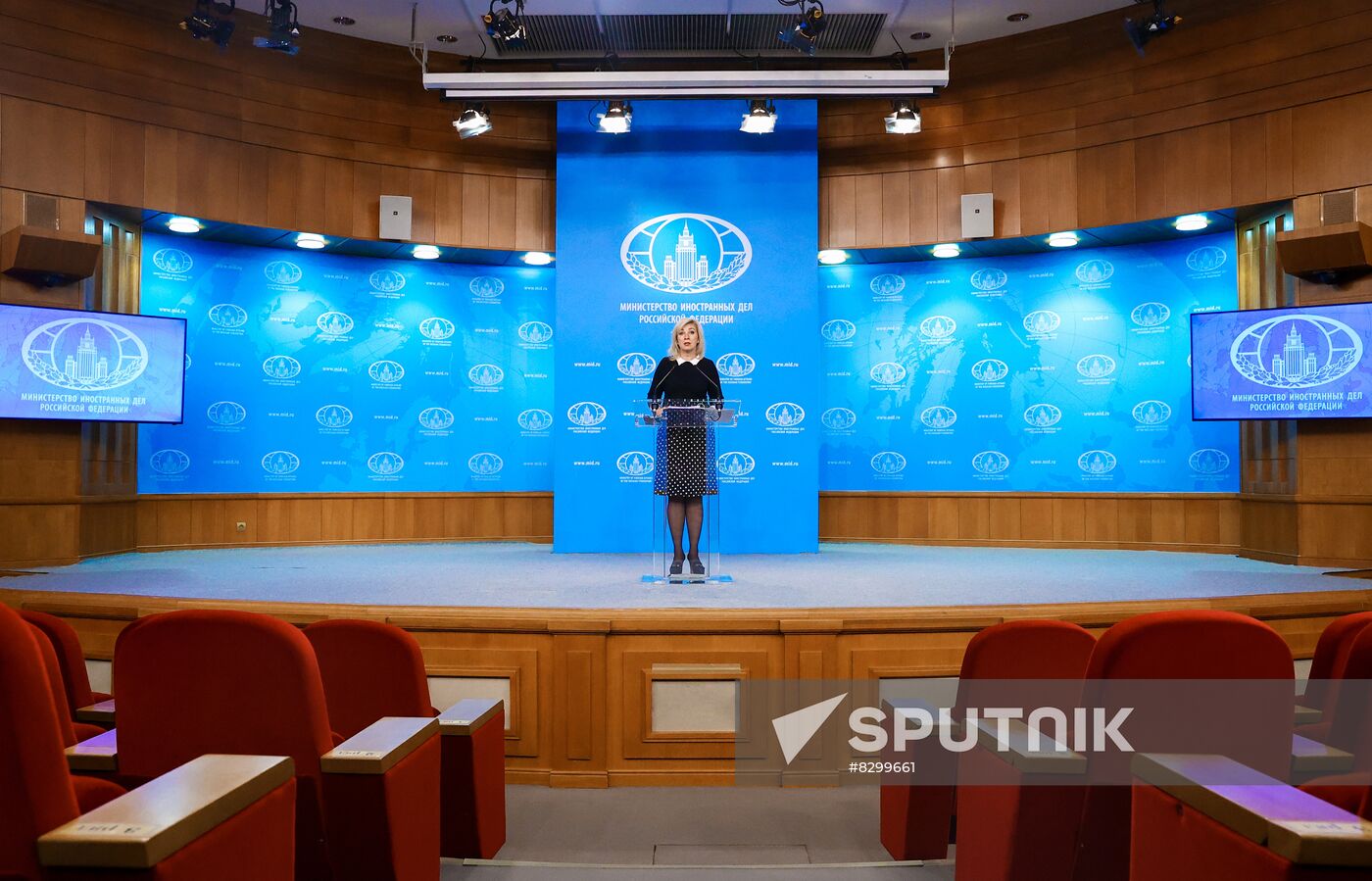 Russia Zakharova Briefing