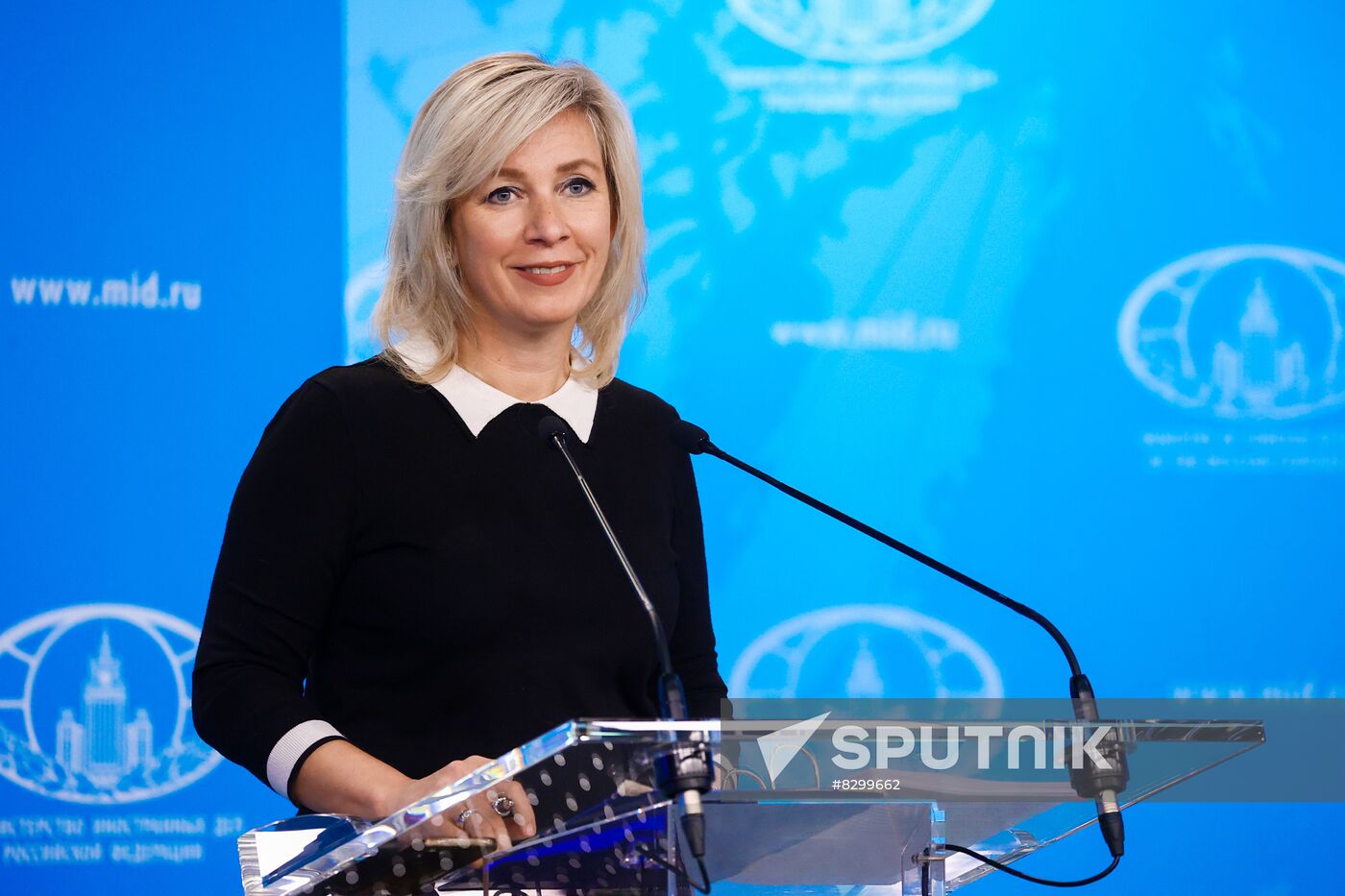 Russia Zakharova Briefing