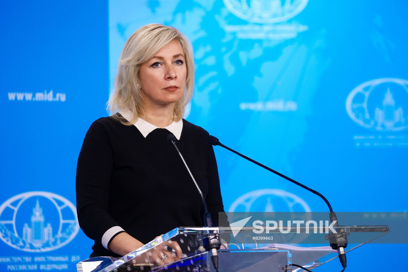 Russia Zakharova Briefing