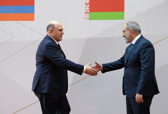 Armenia Mishustin Eurasian Intergovernmental Council