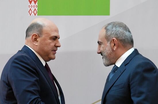 Armenia Mishustin Eurasian Intergovernmental Council