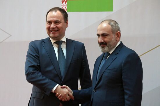 Armenia Mishustin Eurasian Intergovernmental Council