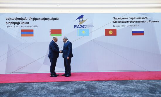 Armenia Mishustin Eurasian Intergovernmental Council