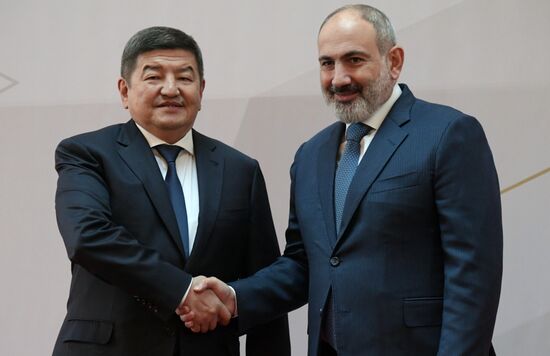 Armenia Mishustin Eurasian Intergovernmental Council