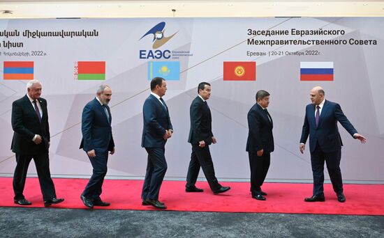 Armenia Mishustin Eurasian Intergovernmental Council