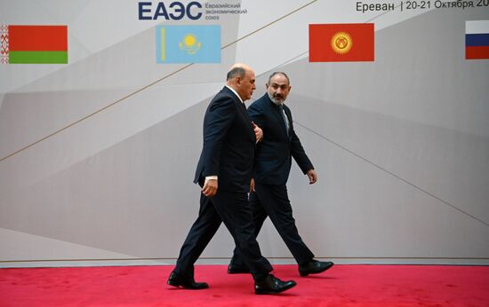 Armenia Mishustin Eurasian Intergovernmental Council