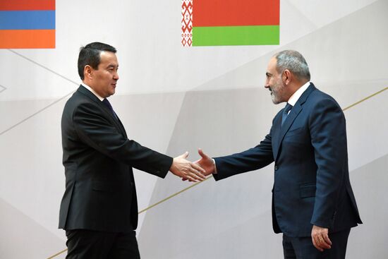 Armenia Mishustin Eurasian Intergovernmental Council