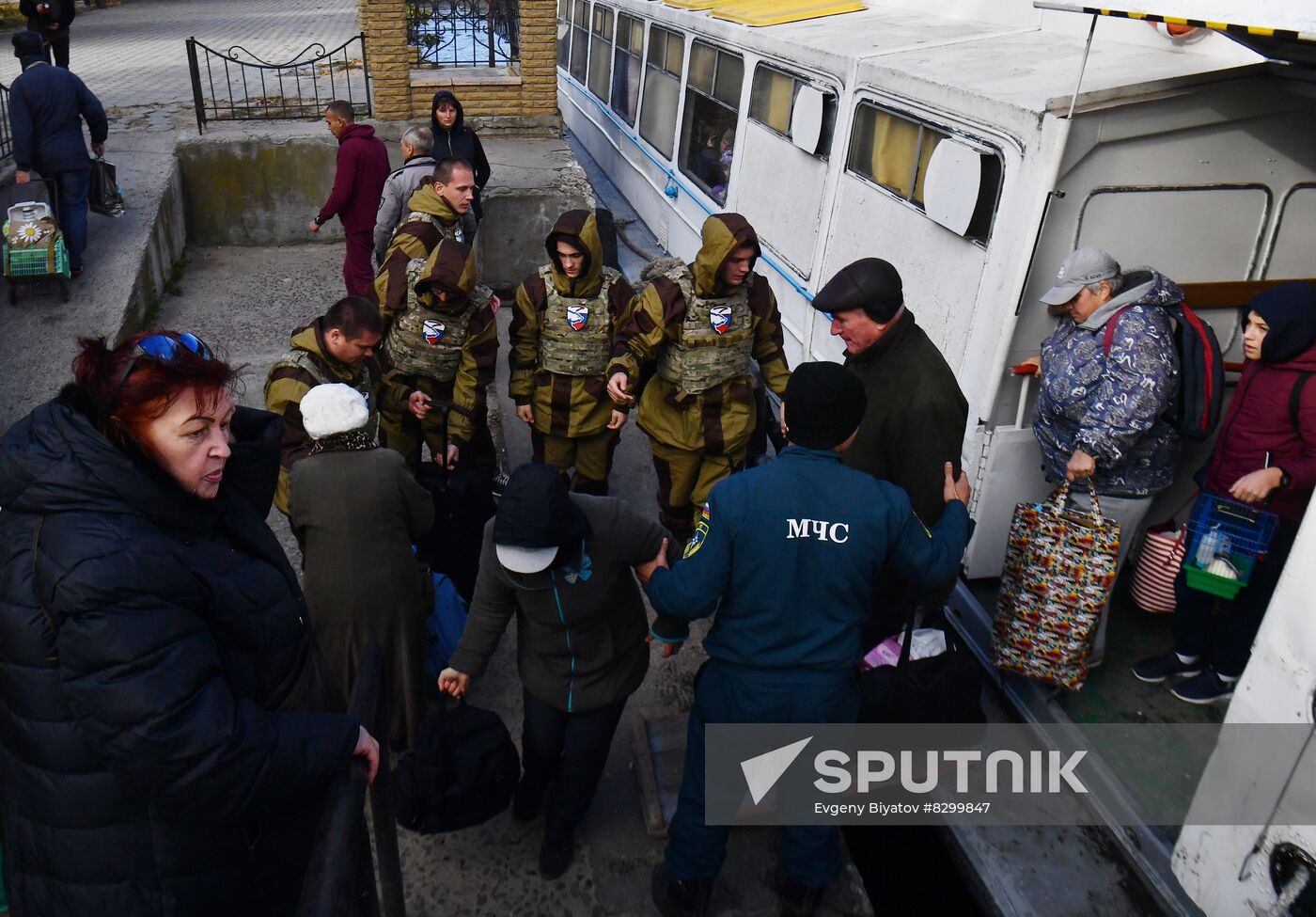 Russia Ukraine Military Operation Evacuation