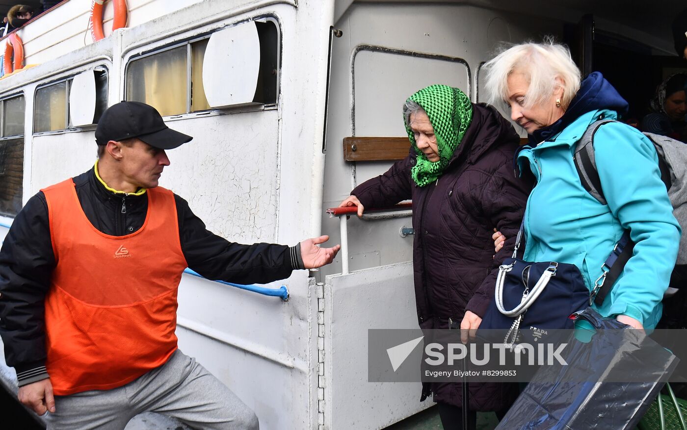 Russia Ukraine Military Operation Evacuation