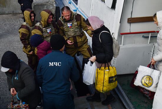 Russia Ukraine Military Operation Evacuation