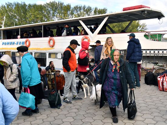Russia Ukraine Military Operation Evacuation