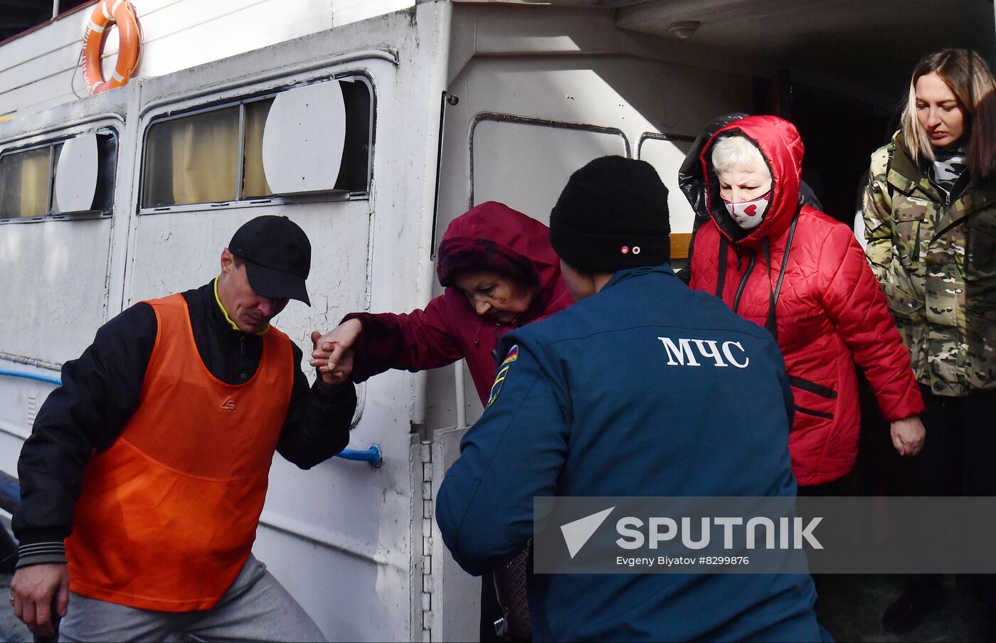 Russia Ukraine Military Operation Evacuation