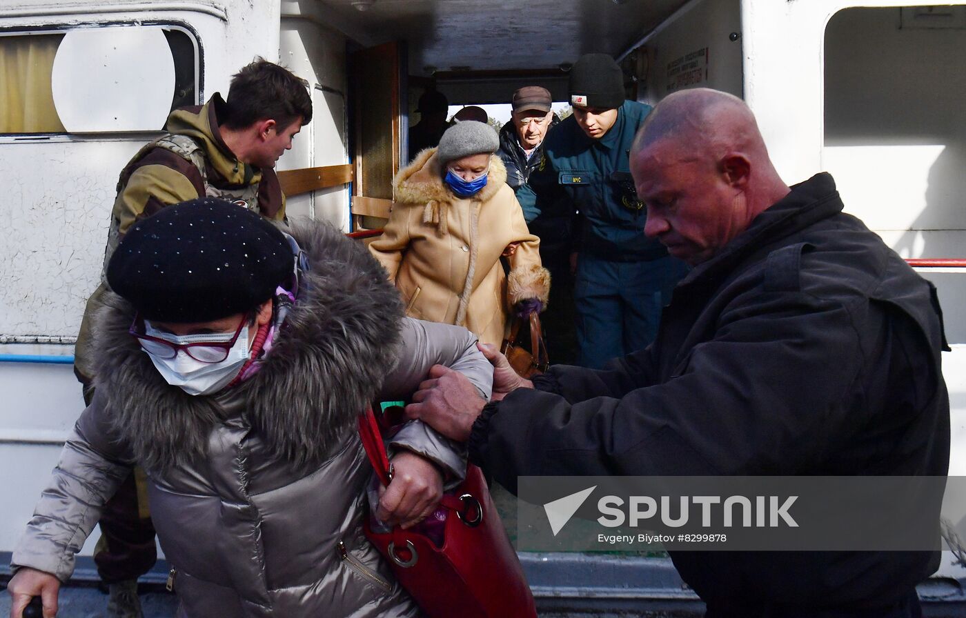 Russia Ukraine Military Operation Evacuation