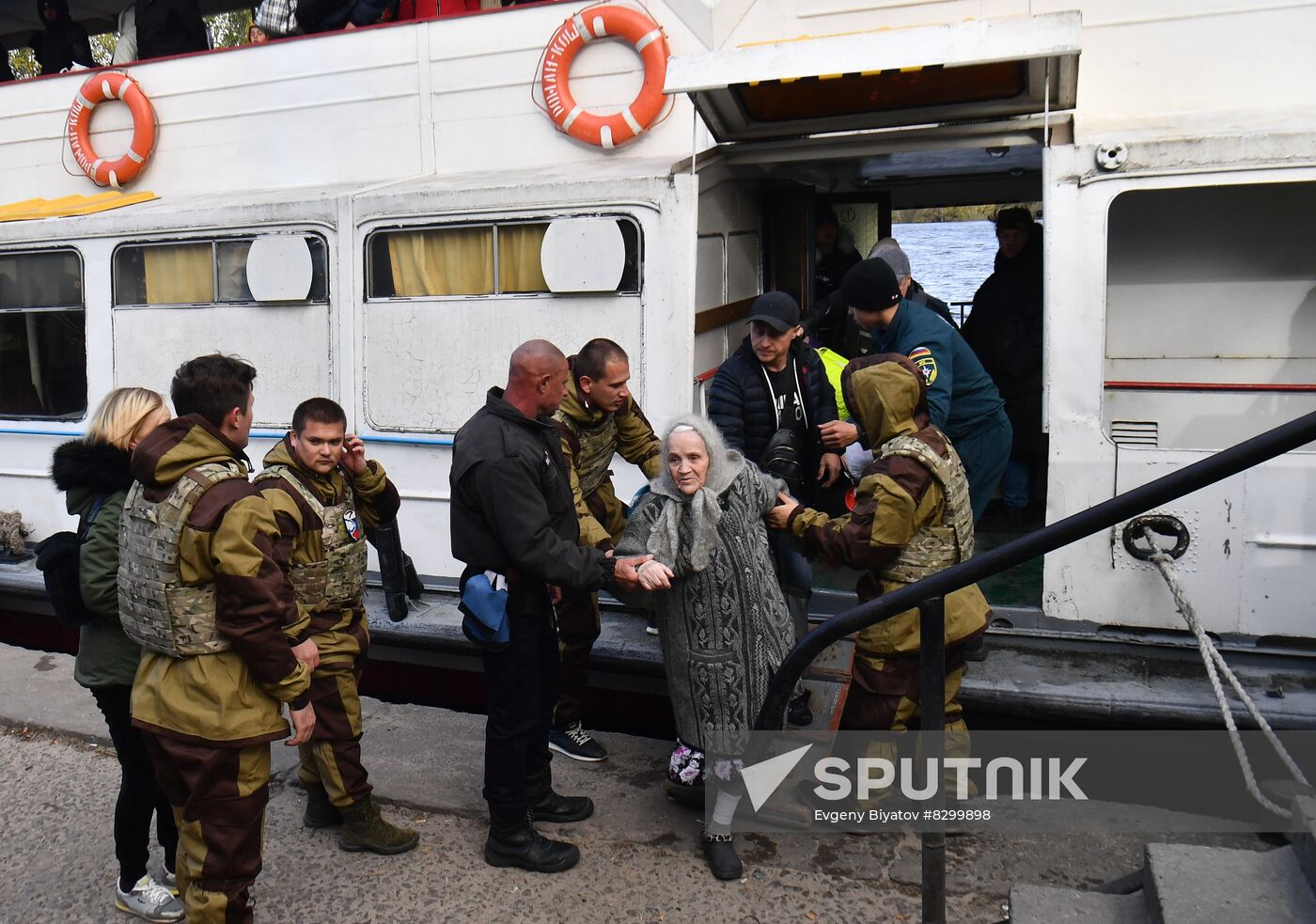 Russia Ukraine Military Operation Evacuation