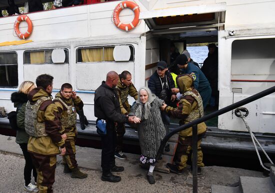 Russia Ukraine Military Operation Evacuation