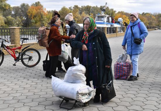 Russia Ukraine Military Operation Evacuation