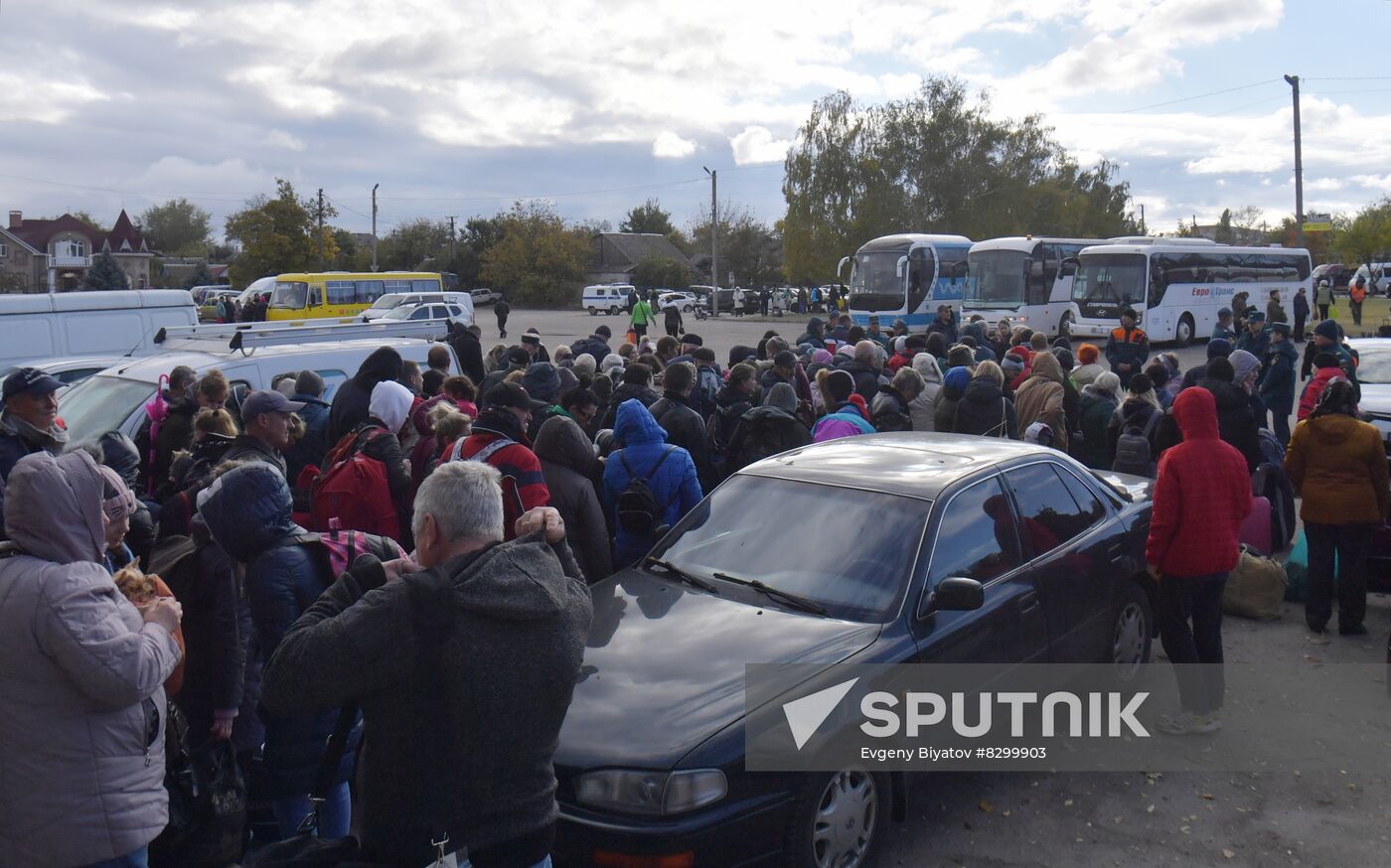 Russia Ukraine Military Operation Evacuation