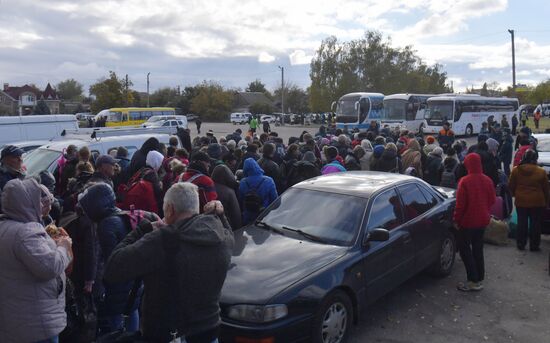 Russia Ukraine Military Operation Evacuation