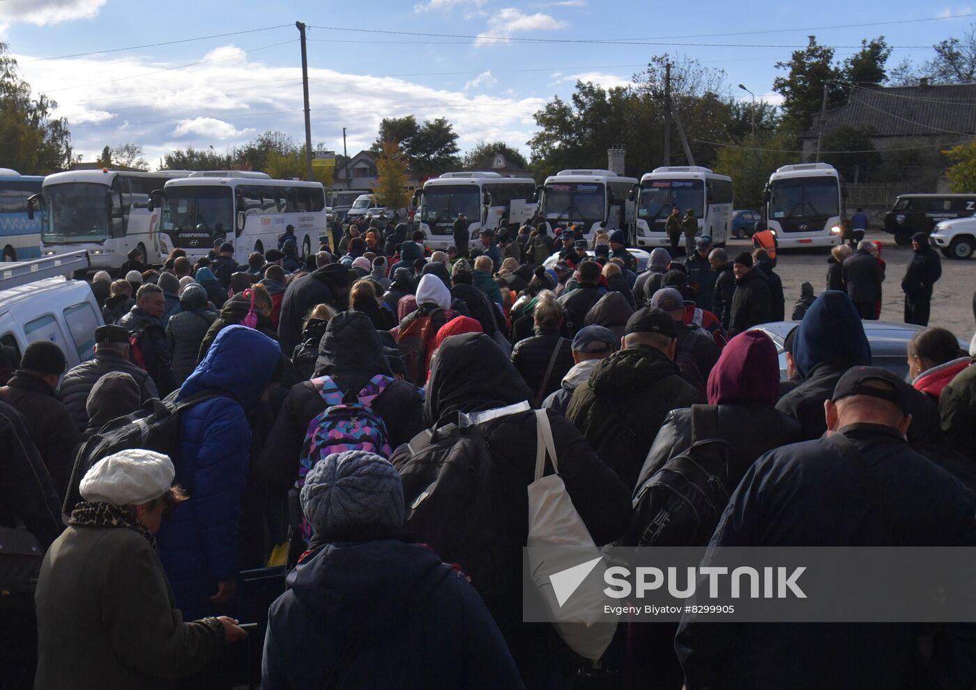 Russia Ukraine Military Operation Evacuation