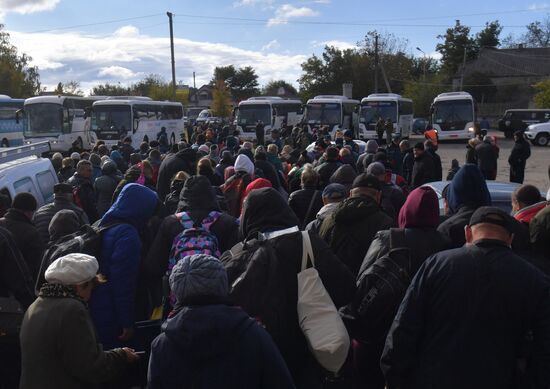 Russia Ukraine Military Operation Evacuation
