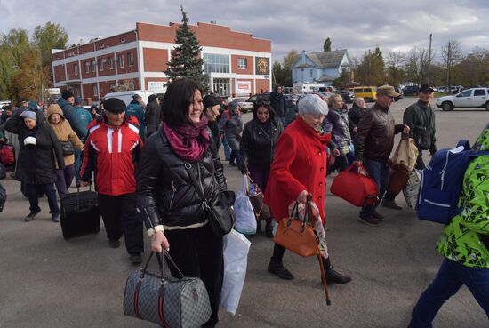 Russia Ukraine Military Operation Evacuation