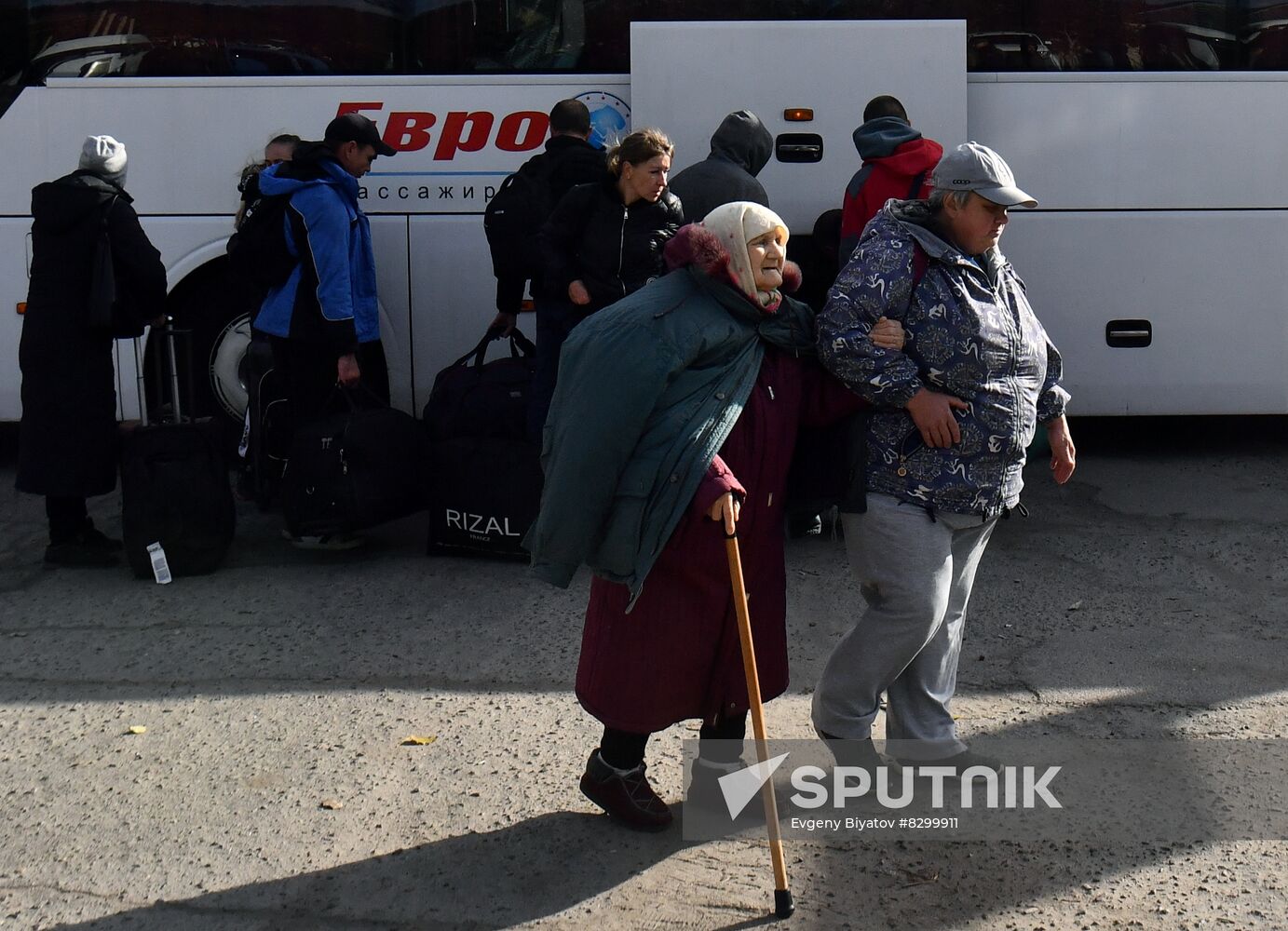 Russia Ukraine Military Operation Evacuation
