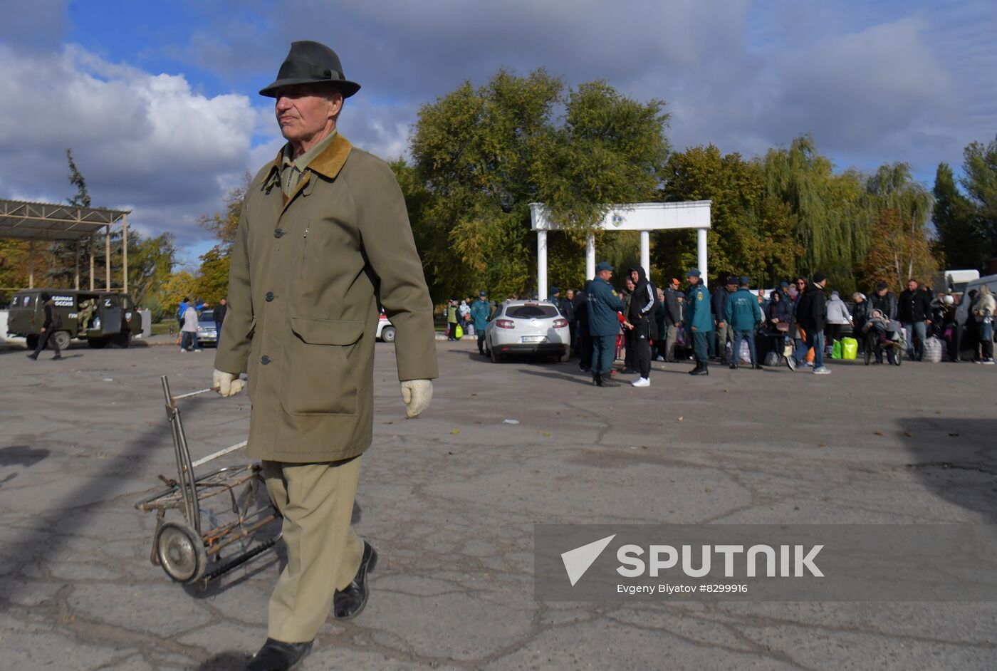 Russia Ukraine Military Operation Evacuation