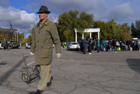 Russia Ukraine Military Operation Evacuation