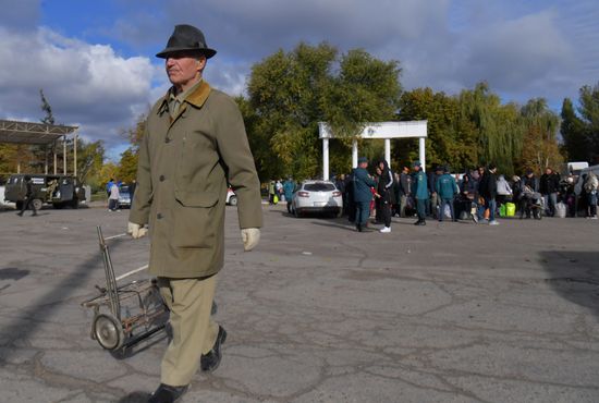 Russia Ukraine Military Operation Evacuation