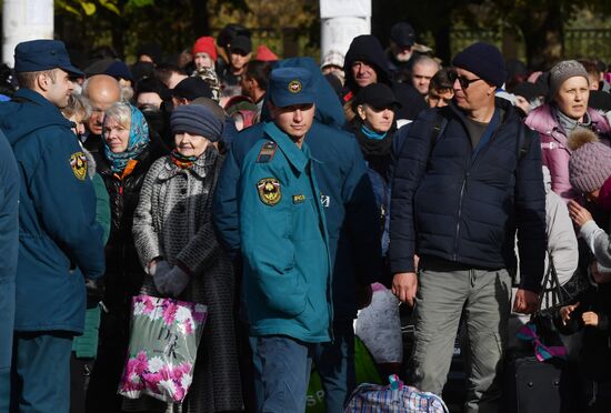 Russia Ukraine Military Operation Evacuation
