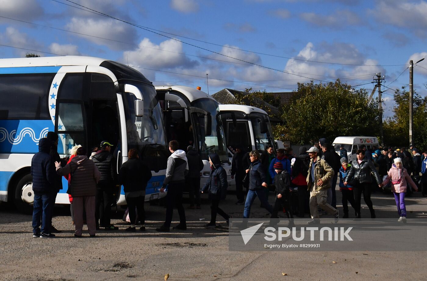 Russia Ukraine Military Operation Evacuation