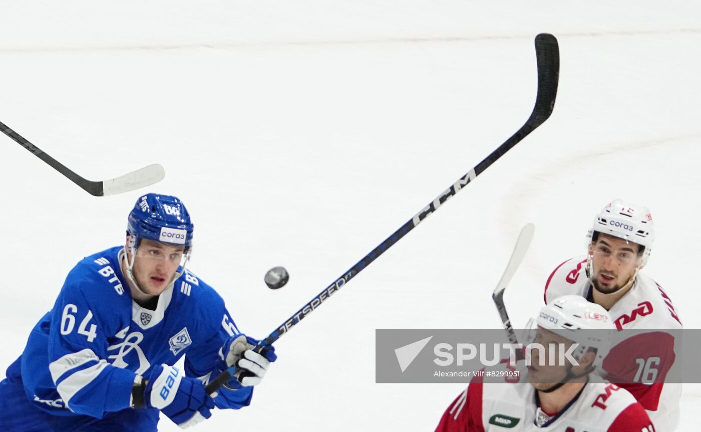 Russia Ice Hockey Kontinental League Dynamo - Lokomotiv