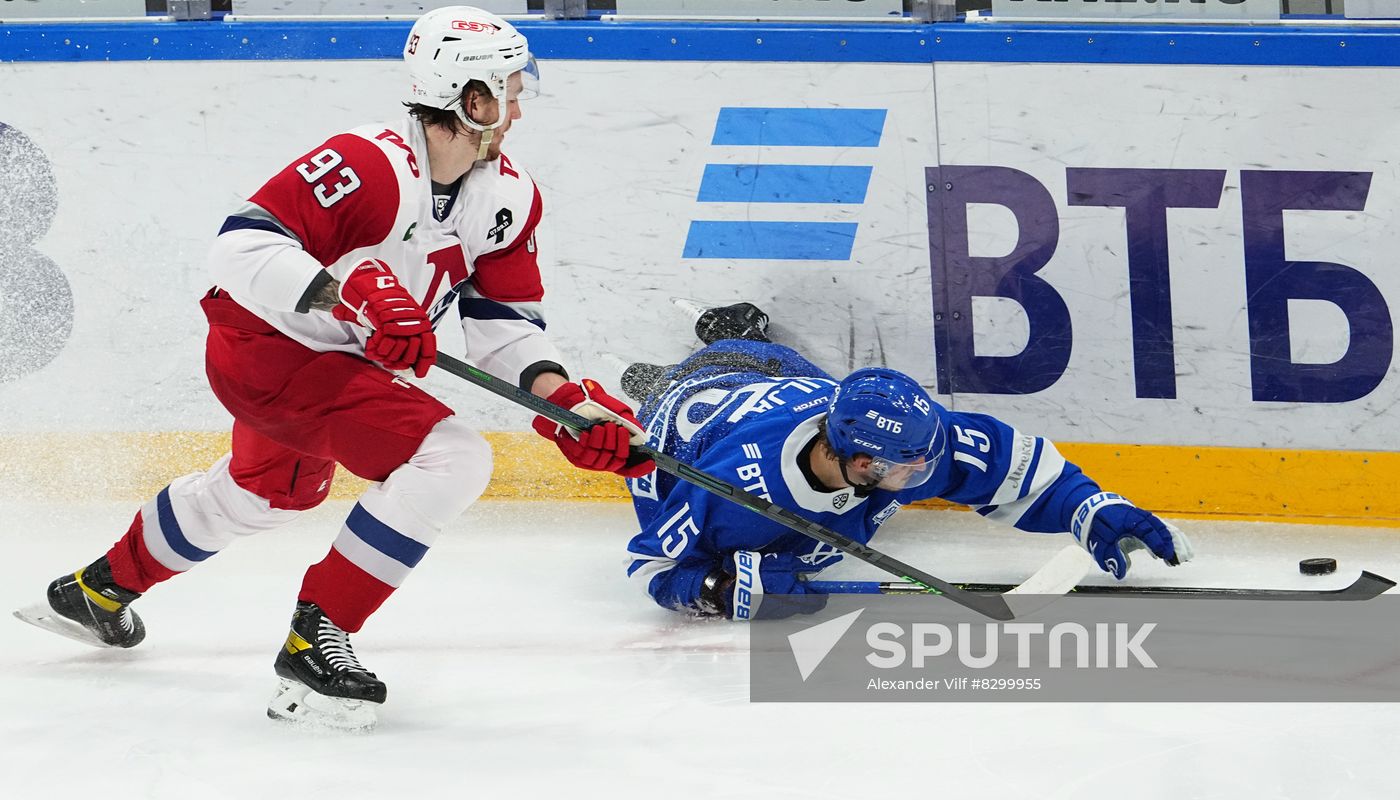 Russia Ice Hockey Kontinental League Dynamo - Lokomotiv