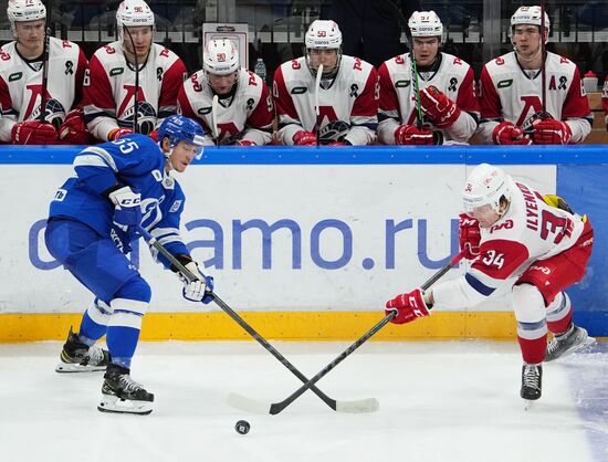 Russia Ice Hockey Kontinental League Dynamo - Lokomotiv
