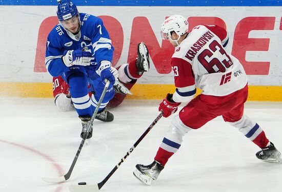 Russia Ice Hockey Kontinental League Dynamo - Lokomotiv